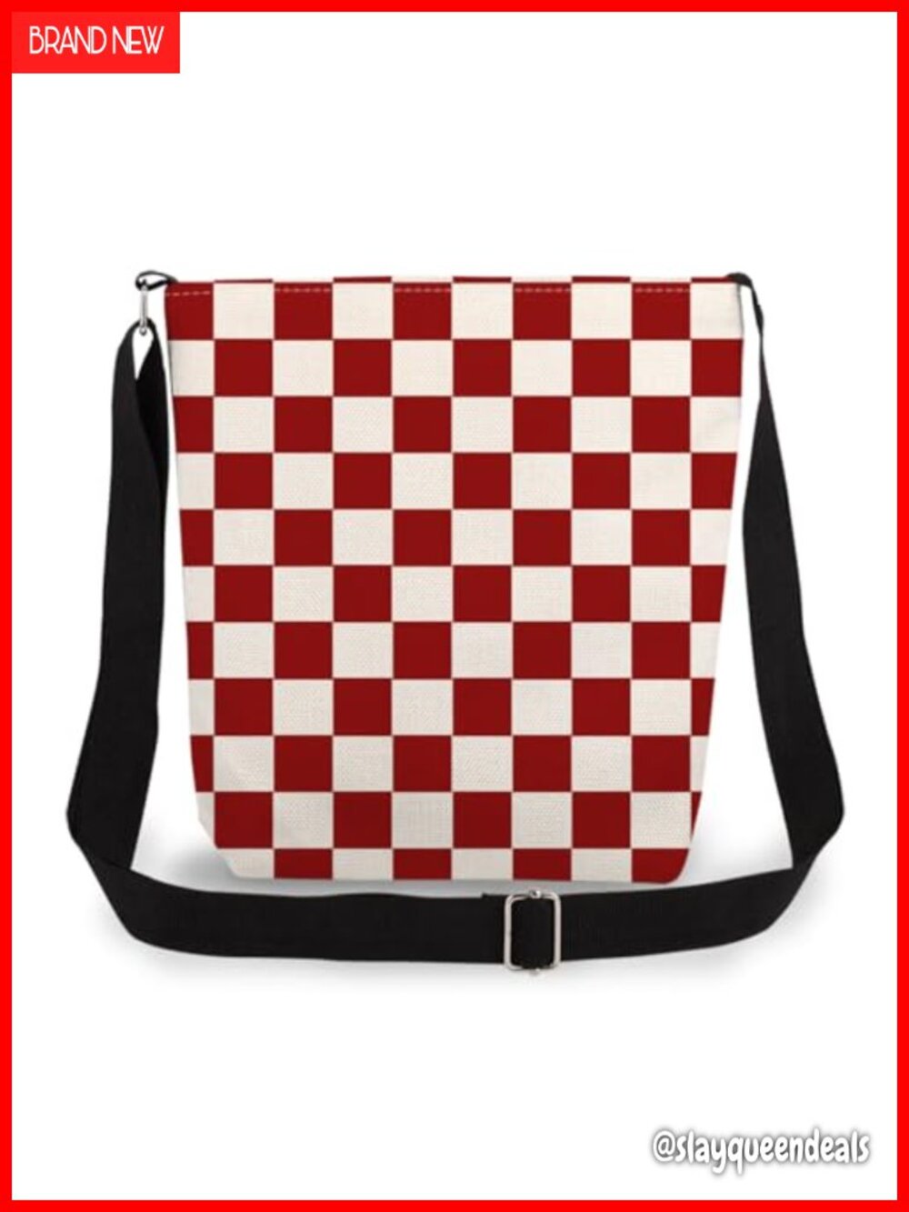 Crossbody Bag Adjustable Strap Zippered Pouch